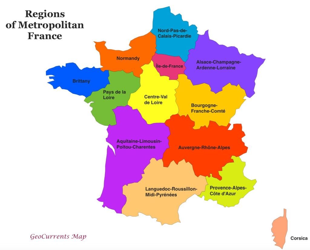 Regions of France